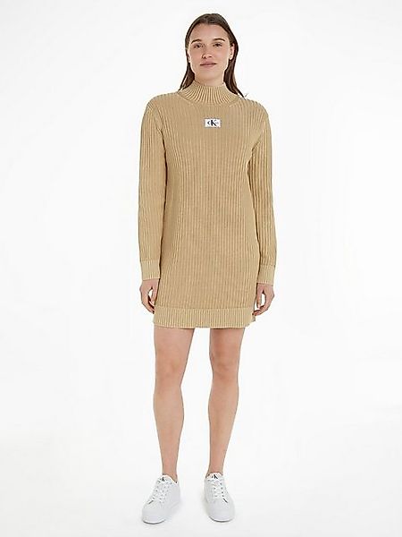 Calvin Klein Jeans Strickkleid WASHED MONOLOGO günstig online kaufen