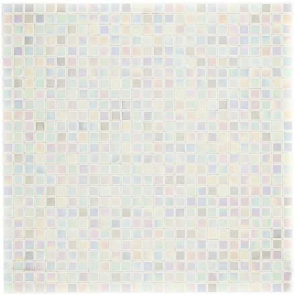 Mosaik Glas Mini White 29,6 cm x 29,6 cm günstig online kaufen