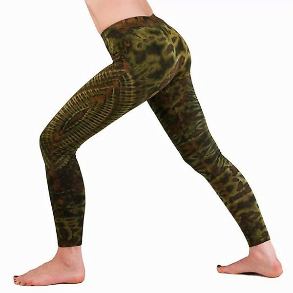 PANASIAM Leggings Unikat Batik Leggings 'Sonne' aus natürlicher Viskose Goa günstig online kaufen