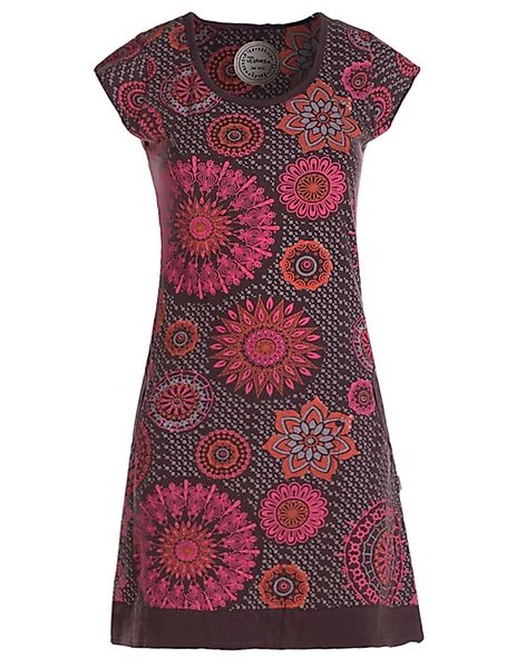 Vishes Tunikakleid Kurzarm Damen Sommer-Kleid Longshirt-Kleid günstig online kaufen
