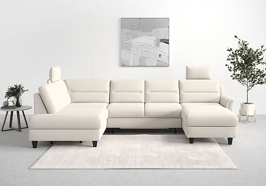 sit&more Wohnlandschaft "Farö U-Form" inklusive Federkern, wahlweise mit Be günstig online kaufen