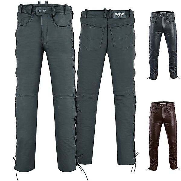RadMasters Motorradhose GW860 Stylish Biker Lederjeans günstig online kaufen