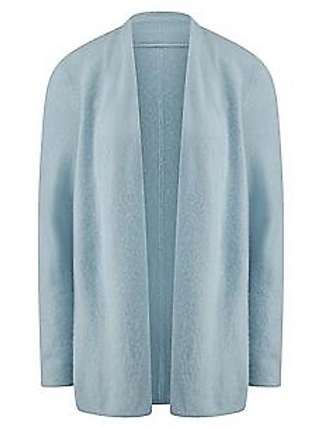 Long-Strickjacke aus Kaschmir include blau günstig online kaufen