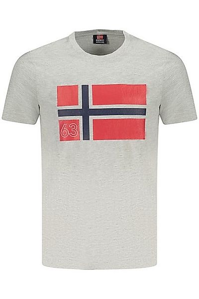 NORWAY 1963 T-Shirt Graues Herren T-Shirt mit Print – Rundhals günstig online kaufen