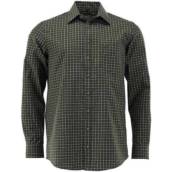 OS Trachten Karohemd Herrenhemd Springender Hirsch günstig online kaufen