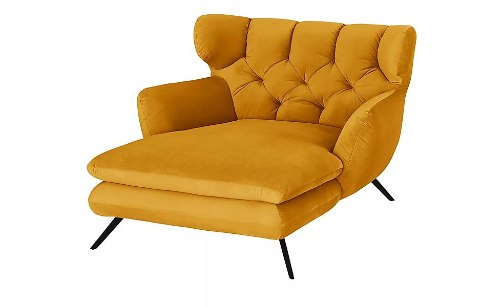 pop Longseat-Sessel  Caldara - gelb - 126 cm - 94 cm - 160 cm - Polstermöbe günstig online kaufen