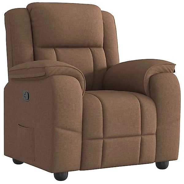 vidaXL Relaxsessel Braun Stoff 4015704 günstig online kaufen