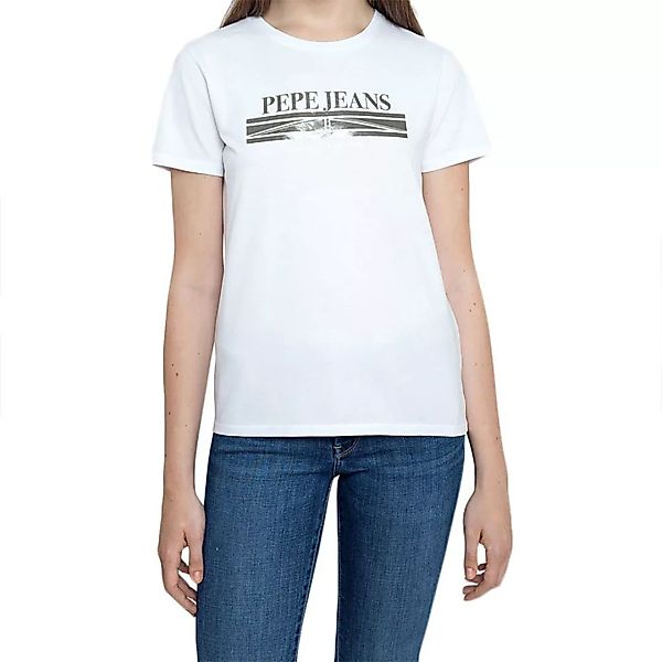Pepe Jeans Emilia Kurzärmeliges T-shirt XS White günstig online kaufen