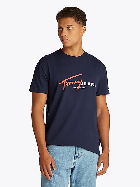 Tommy Jeans Kurzarmshirt TJM REG SIGNTR günstig online kaufen