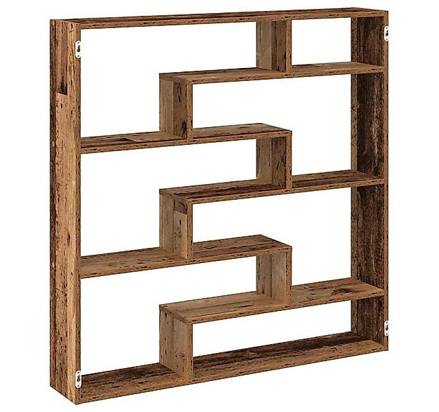 vidaXL Regal Würfelregal 7 Fächer Altholz-Optik Holzwerkstoff, 1-tlg. günstig online kaufen