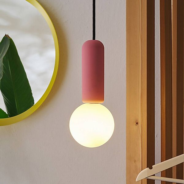 OSRAM Hängeleuchte Decor Concrete Mic, pink, Beton, G9 günstig online kaufen