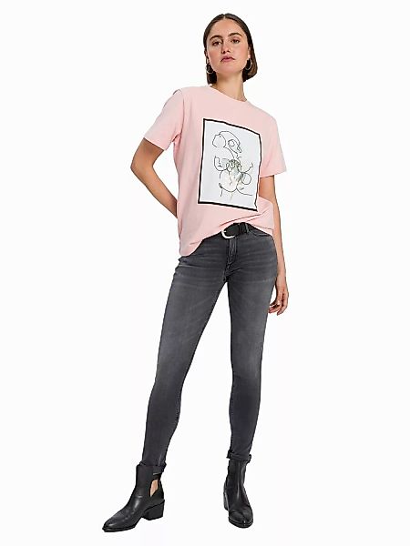 Cross Jeans Damen Jeans ALAN - Skinny Fit - Grau - Grey Used günstig online kaufen