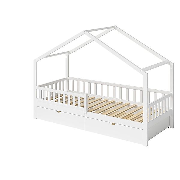 Bellabino Kinderbett Vils 90x200 cm, Ausziehbett günstig online kaufen