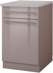 wiho Küchen Unterschrank "Chicago" 60 cm breit, 1 Schubkasten und 1 Tür günstig online kaufen