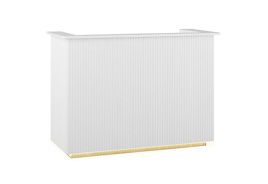 Physa Empfangstheke Rezeptionstheke beleuchtet abschließbar 2 Schubladen un günstig online kaufen