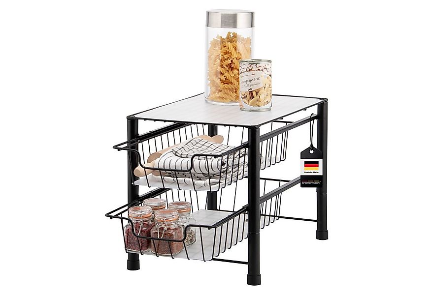 bremermann Küchenregal Schubladenregal 2 Auszüge, Küchenregal, Auszug Etage günstig online kaufen