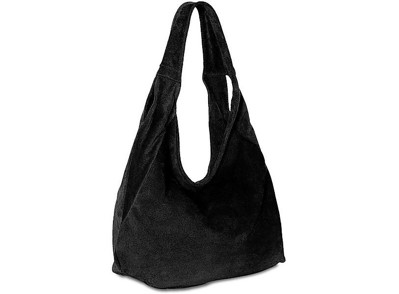 Caspar Schultertasche Große Damen Ledertasche Hobo Bag - PREMIUM LINE - Mod günstig online kaufen