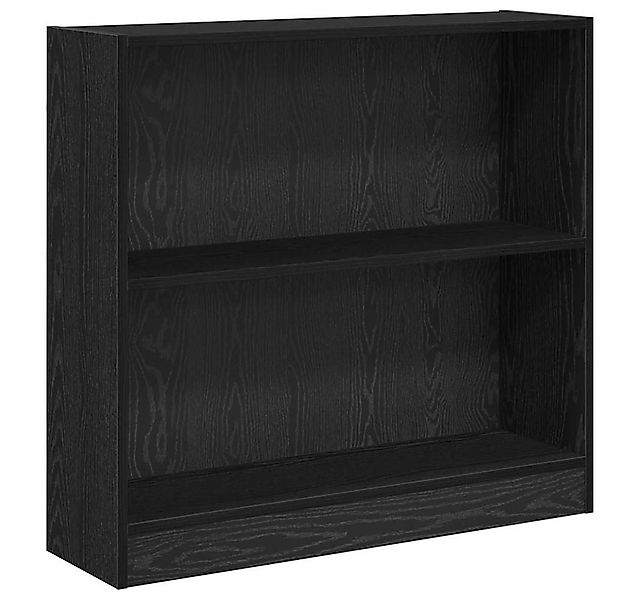 vidaXL Bücherregal Bücherregal Schwarz Eichen-Optik 80 x 24 x 109 cm Holzwe günstig online kaufen