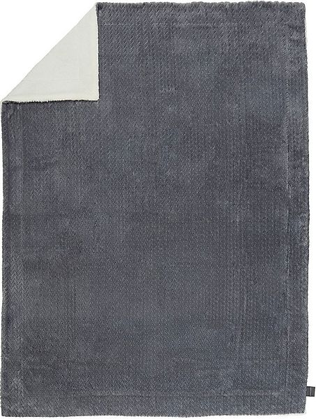 Wohndecke Sherpa-Decke Elsa, Schiesser, mit aufwendigem Zopfmuster günstig online kaufen