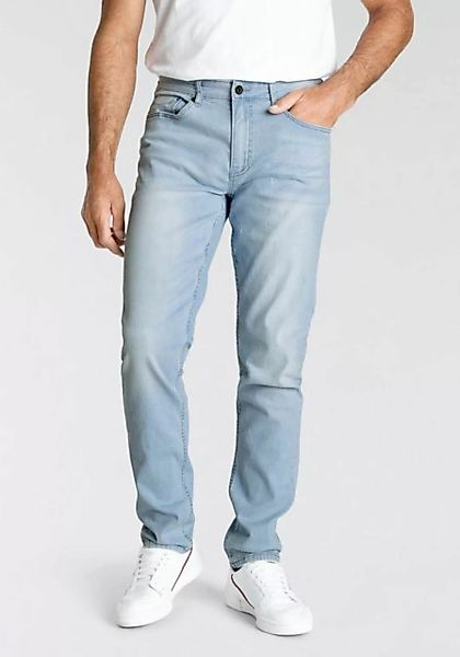 H.I.S Slim-fit-Jeans FLUSH schmale Beinform, mit Used-Effekten, niedrige Le günstig online kaufen