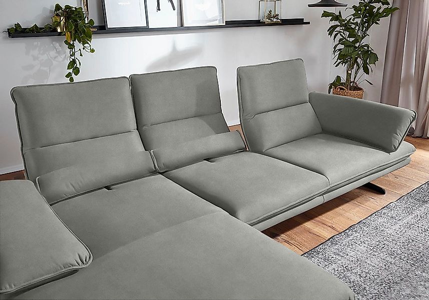 W.SCHILLIG Ecksofa "broadway, Designsofa mit tollem Sitzkomfort" Sitztiefen günstig online kaufen