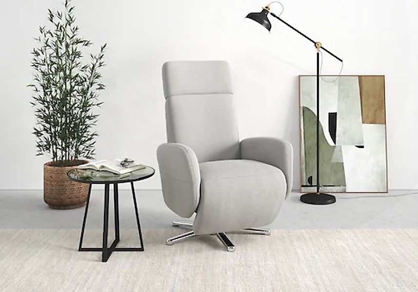 sit&more TV-Sessel »Grenoble, inkl. Kopfteilverstellung« wahlweise mit 2 Mo günstig online kaufen
