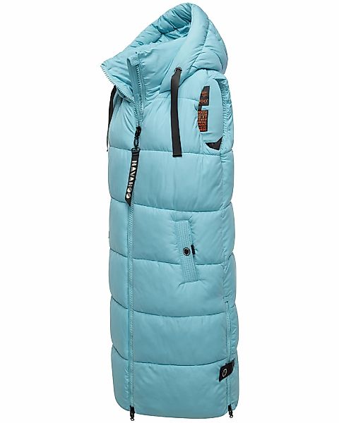 Navahoo Steppweste "Schnuffelchen", 1 Stk. warme Damen Outdoor-Weste lang m günstig online kaufen