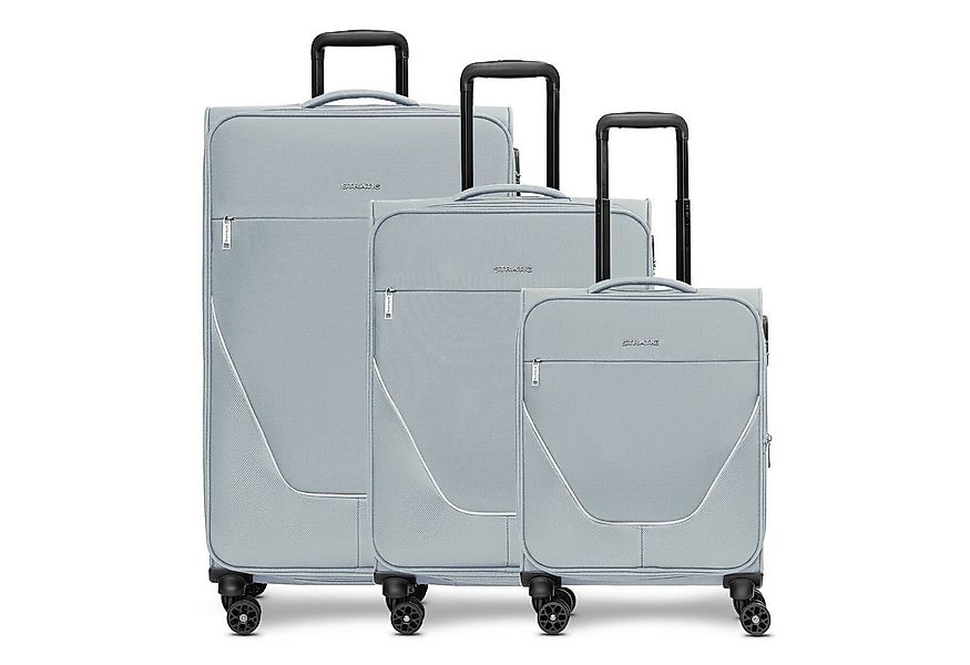 Stratic Trolleyset taska, 4 Rollen, (3-teilig, 3 tlg), Polyester günstig online kaufen