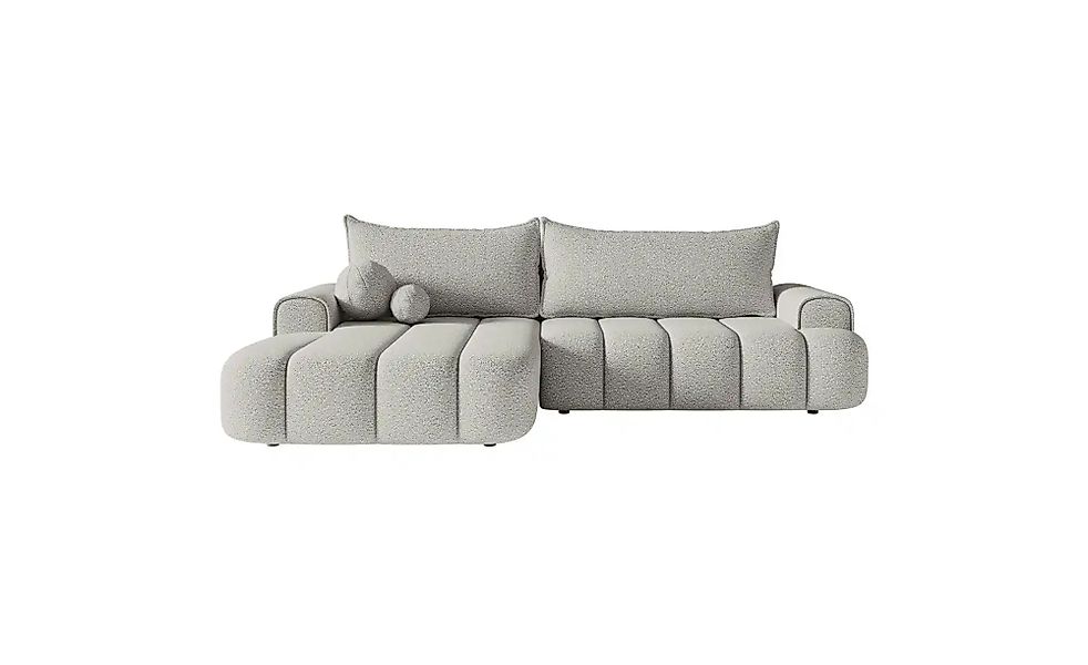 Selsey Ecksofa mit Schlaffunktion Dandelino ¦ grau ¦ Maße (cm): B: 275 H: 8 günstig online kaufen