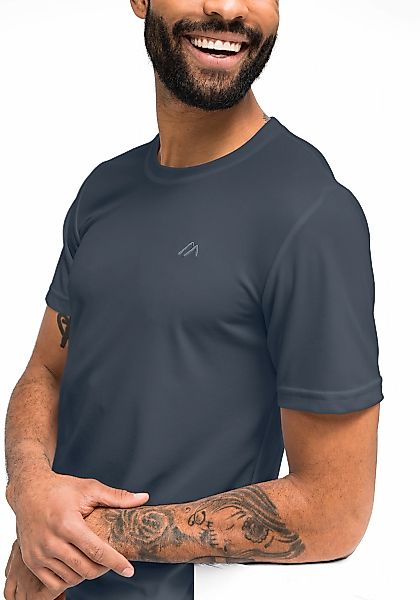 Maier Sports Funktionsshirt "Walter", Herren T-Shirt, rundhals pique Outdoo günstig online kaufen