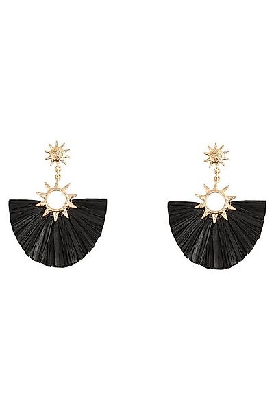 Next Paar Ohrhänger Statement-Ohrringe aus Bast Sonnenmotiv (1-tlg) günstig online kaufen