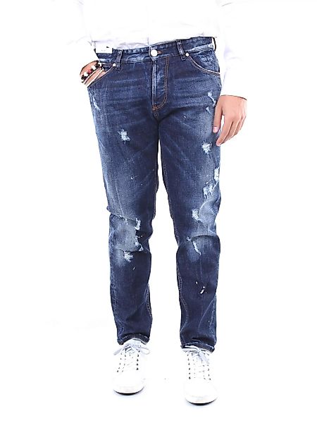 PT TORINO schlank Herren Dunkle Jeans günstig online kaufen