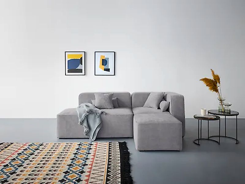 andas Ecksofa "Sundstrup L-Form", Modulserie, individuelle Zusammenstellung günstig online kaufen