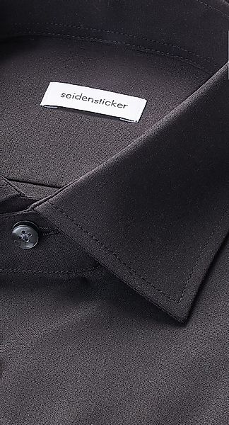seidensticker Businesshemd "Schwarze Rose", Regular 1/1 Kentkragen Uni günstig online kaufen
