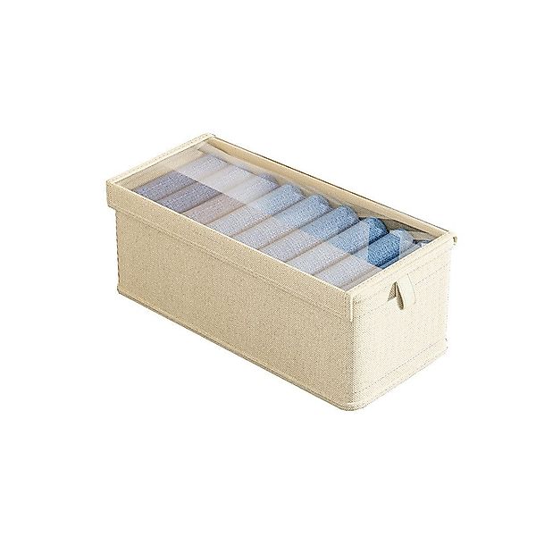 Coonoor Aufbewahrungsbox Faltbare Aufbewahrungsbox, Mit transparentem günstig online kaufen