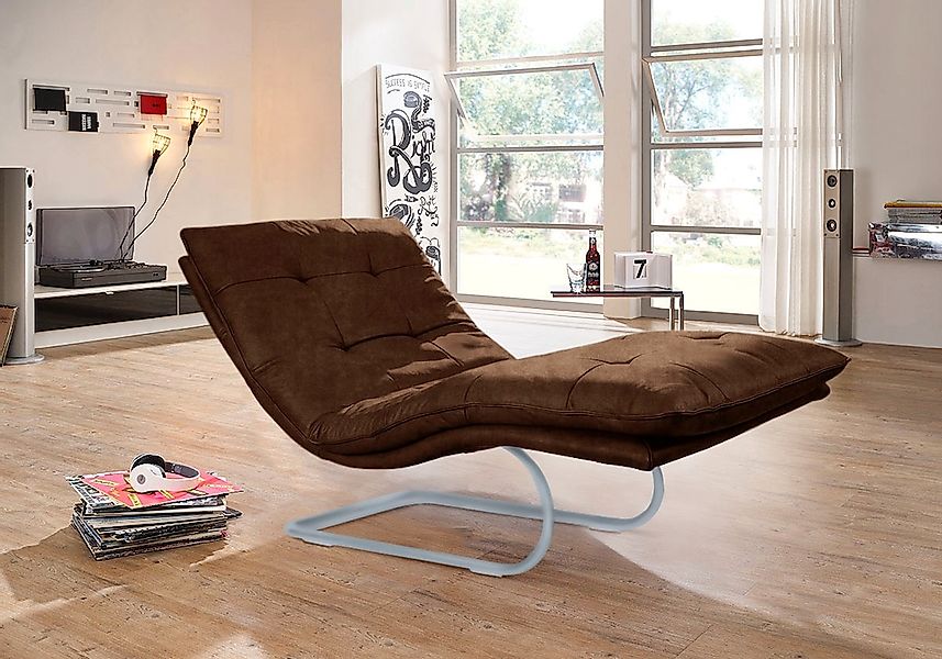 W.SCHILLIG Relaxliege "daily dreams" in Waffelkissen-Optik, wahlweise mit M günstig online kaufen