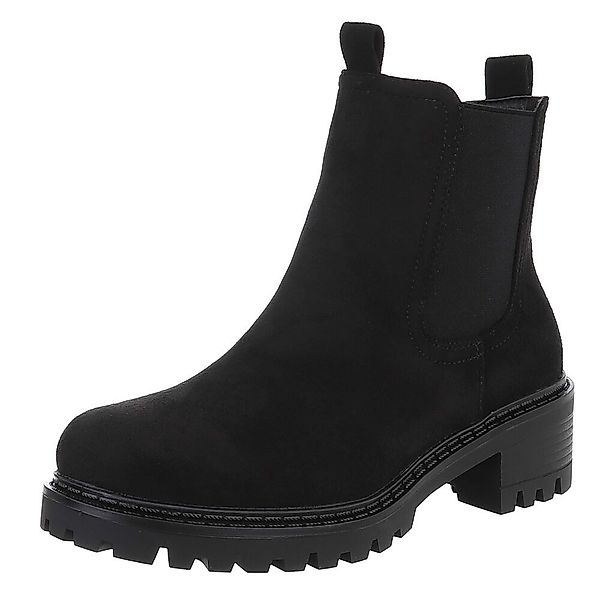 Ital-Design Trendige Chelsea Boots mit elastischen günstig online kaufen