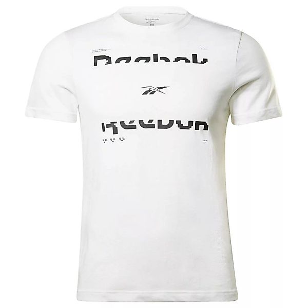 Reebok 60/40 Kurzärmeliges T-shirt XS White günstig online kaufen