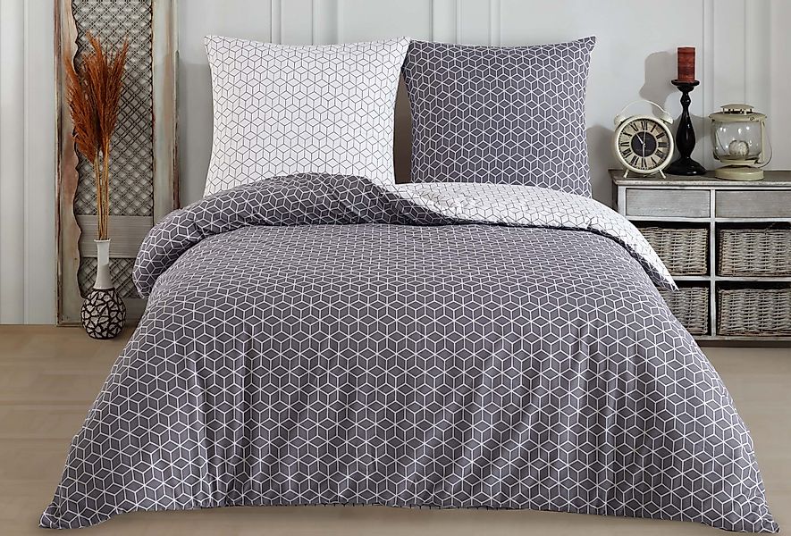 Buymax Bettwäsche Sillage, Wende-Bettgarnitur, Bettbezug Set, günstig online kaufen