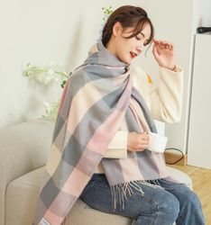Coonoor Modeschal Karierter Damen Schal mit günstig online kaufen