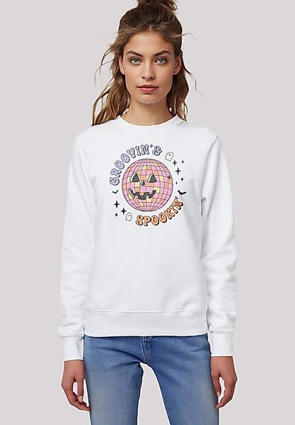 F4NT4STIC Sweatshirt "Retro Halloween Groovin and spookin Disco ball", Prem günstig online kaufen