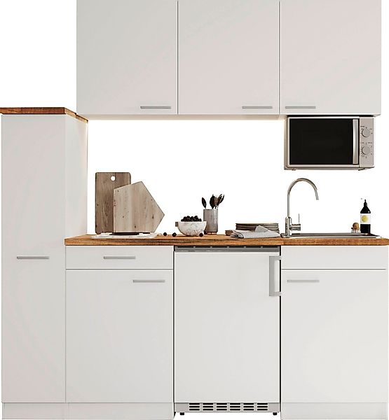 RESPEKTA Küche Luis, mit Duo Kochfeld, günstig online kaufen