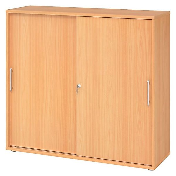 bümö Aktenschrank office Schiebetürenschrank Dekor: Buche - Griffe: Relingg günstig online kaufen