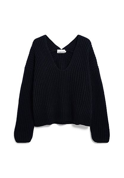Armedangels Strickpullover TIANAA SOLID Pullover Loose Fit aus Bio-Woll Mix günstig online kaufen