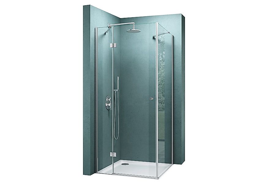 Mai & Mai Eckdusche Duschkabine Duschabtrennung 6mm ESG inkl. NANO Klarglas günstig online kaufen