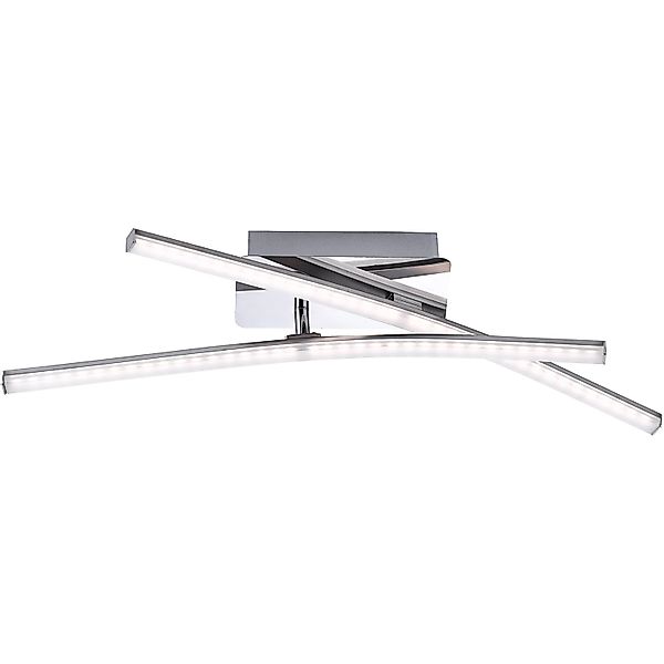 JUST LIGHT LED Deckenleuchte »SIMON«, 2 flammig, Leuchtmittel LED-Board   L günstig online kaufen