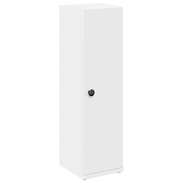 vidaXL Badezimmer-Set Badezimmerschrank mit Rollenhalter Weiß günstig online kaufen