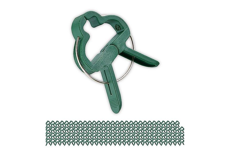 relaxdays Gartenpflege-Set Große Pflanzenclips im 120er Set günstig online kaufen