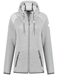 Kjelvik Kapuzenstrickjacke Gloria leichte Strickjacke mit günstig online kaufen