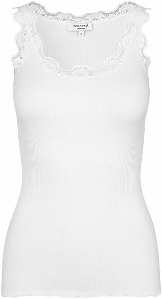 rosemunde Tanktop "Babette Silk Top", Vintage-Spitzenbesatz, breite Träger, günstig online kaufen